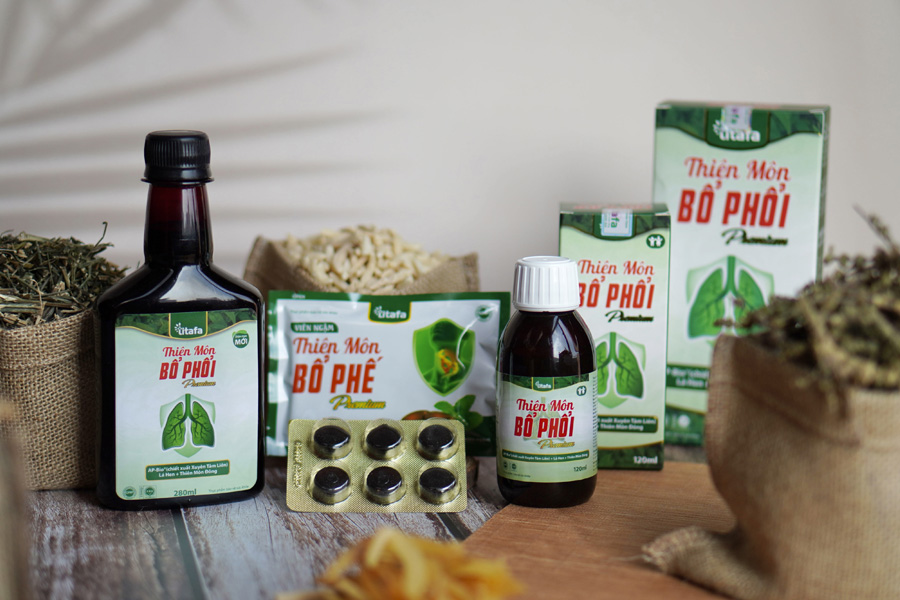 Siro ho Thiên Môn Bồ Phôi Premium chai 120ml và chai 280ml