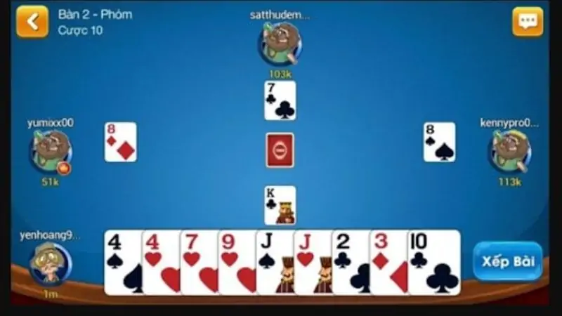 Phỏm Miền Bắc | Trải nghiệm chơi game không giới hạn tại Topgamebai